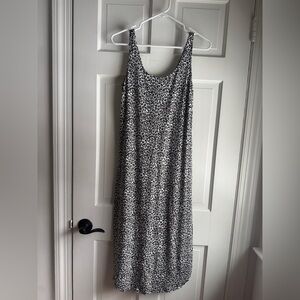 Natori Leopard Print Nightgown | Size Small | Sleeveless Sleep Dress